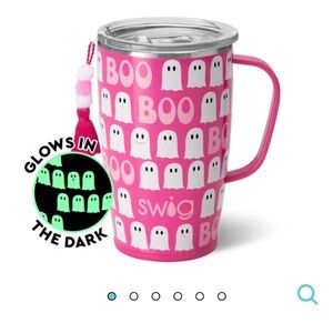 Brand new 18 oz Swig “Faboolous” travel mug